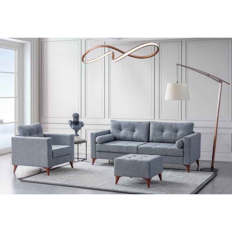 Wing Chair Kraft - Grey Grey