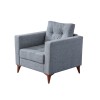 Wing Chair Kraft - Grey Grey
