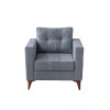 Wing Chair Kraft - Grey Grey