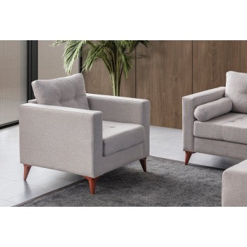 Wing Chair Kraft - Cream Cream