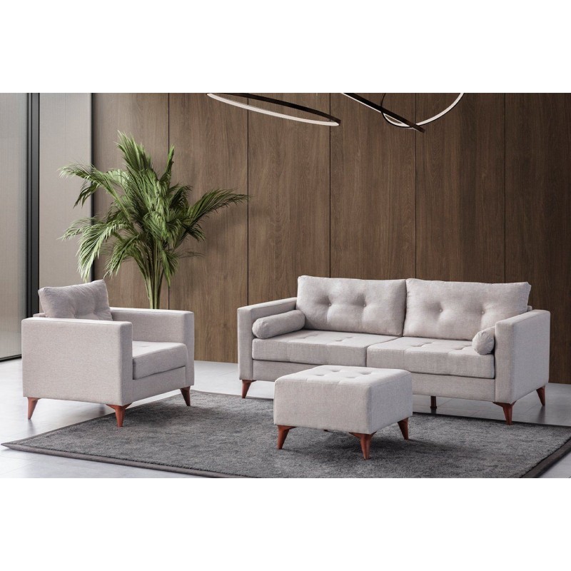 Wing Chair Kraft - Cream Cream