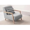 Wing Chair Latte - Grey Grey