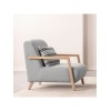 Wing Chair Latte - Grey Grey