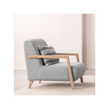 Wing Chair Latte - Grey Grey