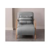 Wing Chair Latte - Grey Grey
