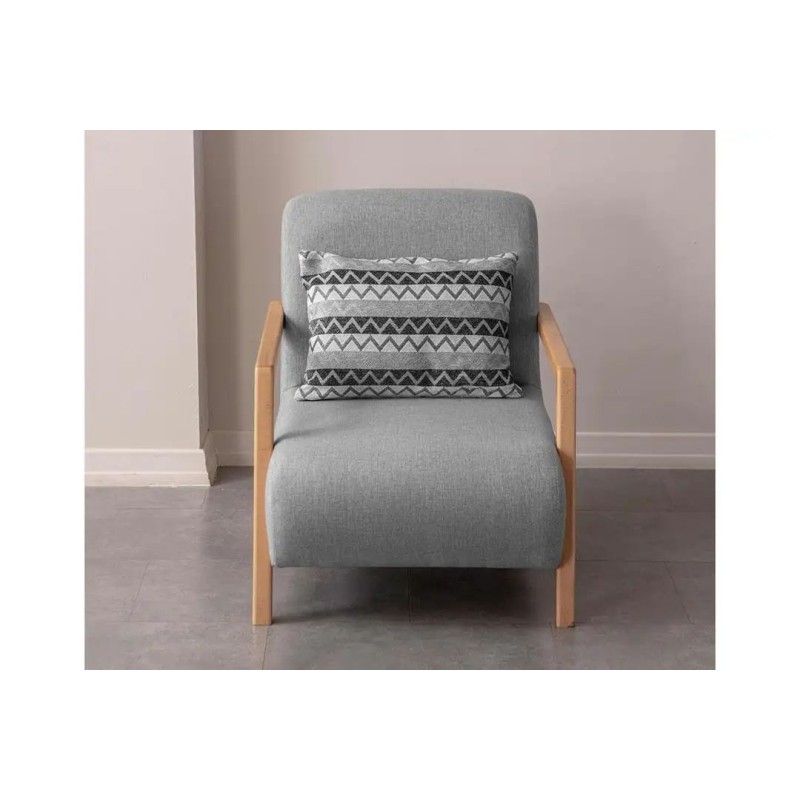 Wing Chair Latte - Grey Grey