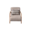 Wing Chair Latte - Cream Cream