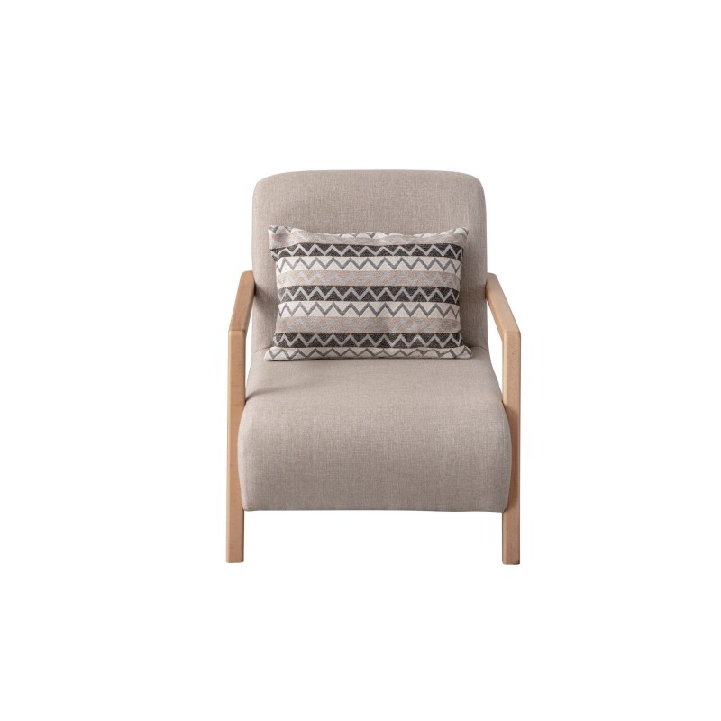 Wing Chair Latte - Cream Cream