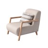 Wing Chair Latte - Cream Cream