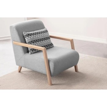 Wing Chair Mocha - Grey Grey