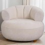 Wing Chair New Roma - White White