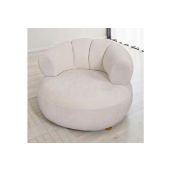 Wing Chair New Roma - White White