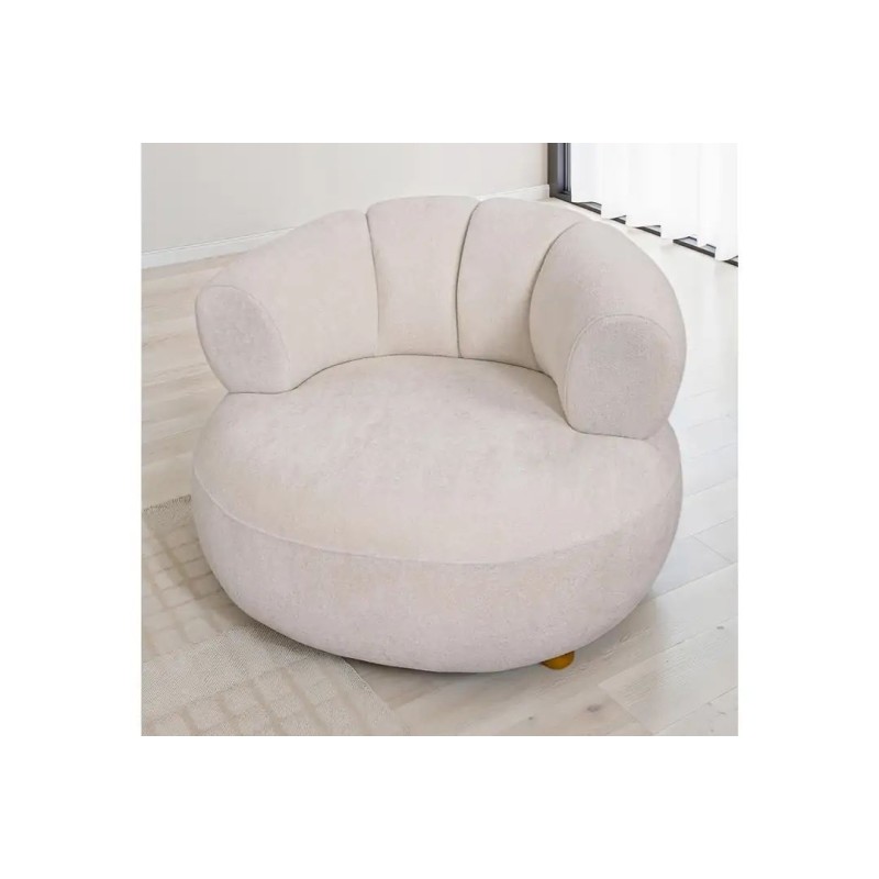 Wing Chair New Roma - White White