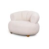 Wing Chair New Roma - White White