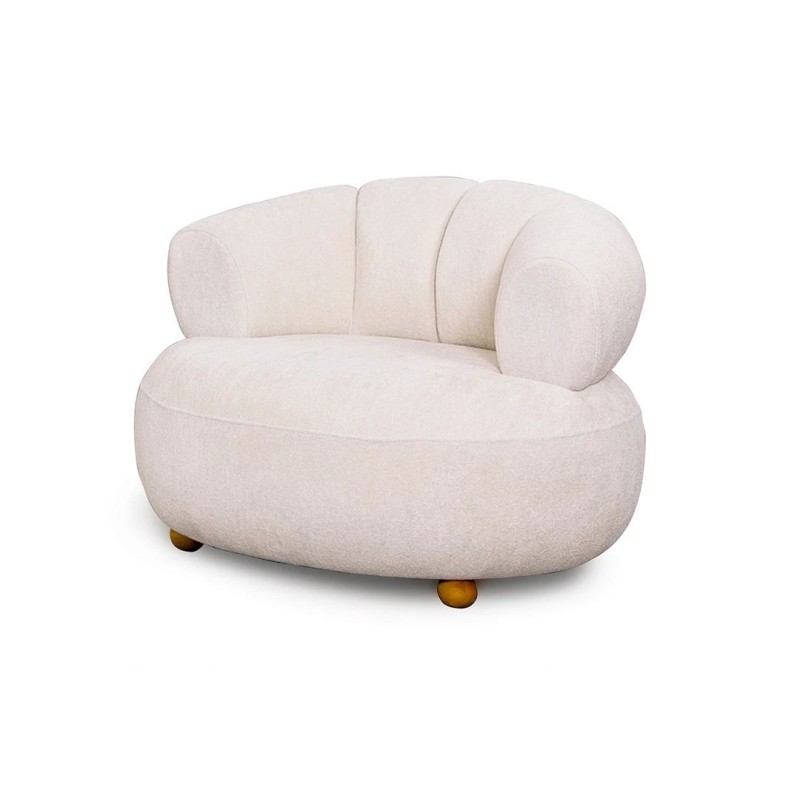 Wing Chair New Roma - White White