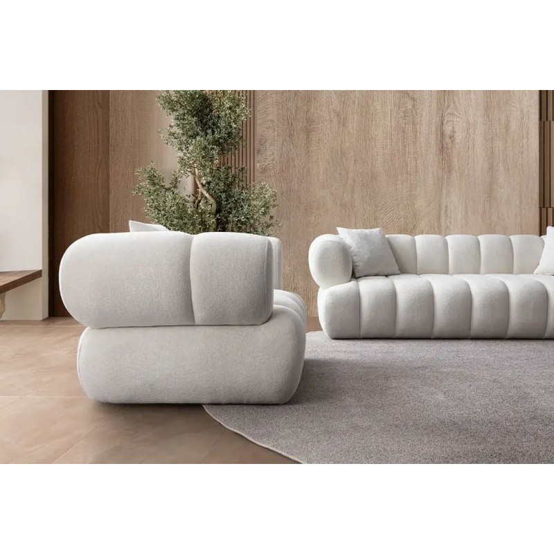 Wing Chair Petra - White White