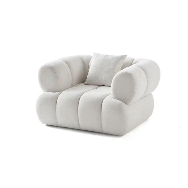 Wing Chair Petra - White White