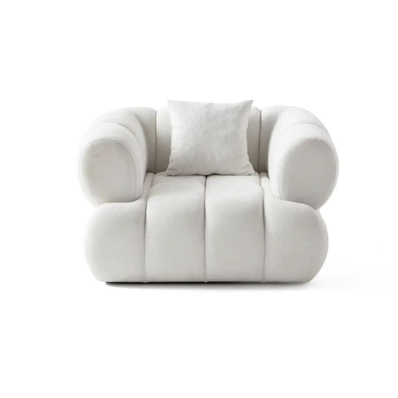 Wing Chair Petra - White White