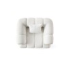 Wing Chair Petra - White White