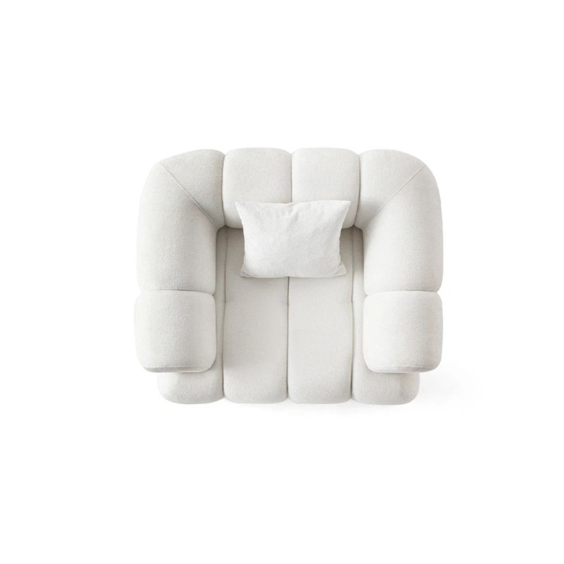 Wing Chair Petra - White White