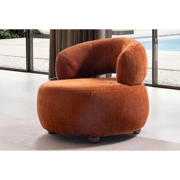 Wing Chair Rio - Tile Red Tile Red