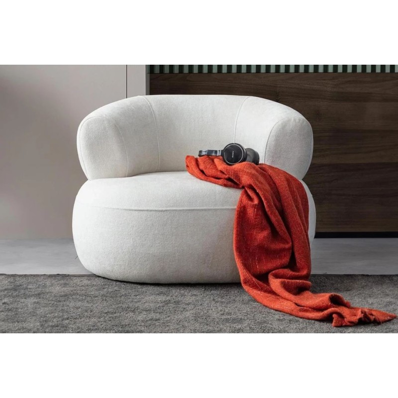 Wing Chair Roma - White White