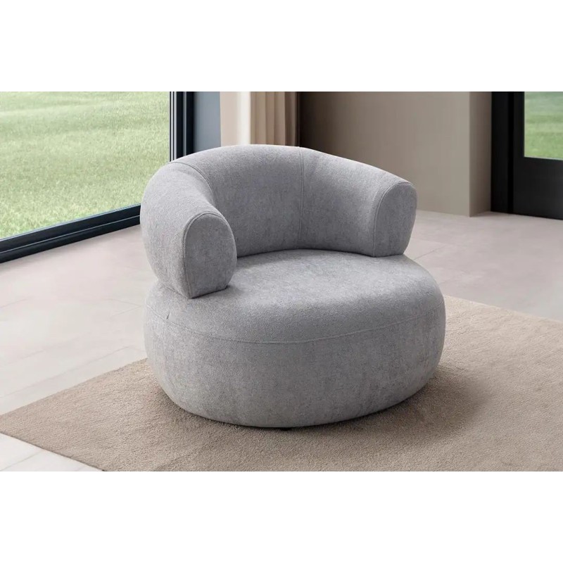 Wing Chair Roma - Grey Grey