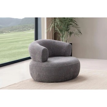 Wing Chair Roma - Dark Grey Dark Grey