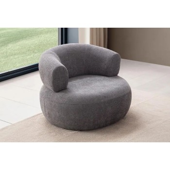 Wing Chair Roma - Dark Grey Dark Grey