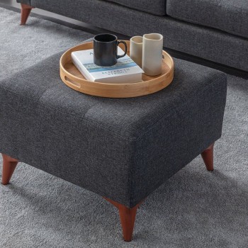 Tuffet Kraft - Anthracite Anthracite