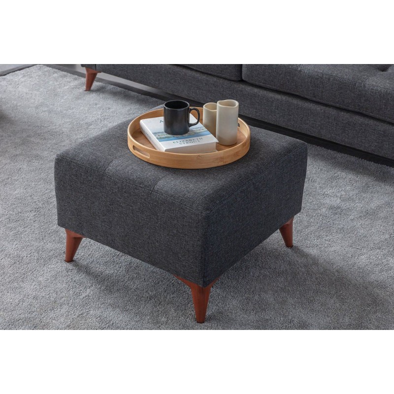 Tuffet Kraft - Anthracite Anthracite