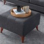 Tuffet Kraft - Anthracite Anthracite