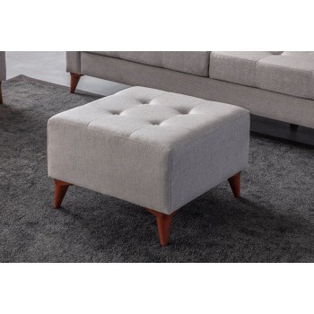 Tuffet Kraft - Cream Cream