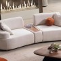 Living Room Furniture Set Rio - Cream Cream
