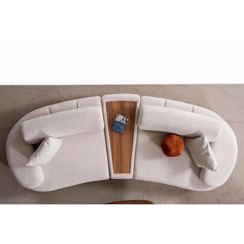 Living Room Furniture Set Rio - Cream Cream