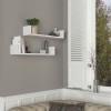 Wall Shelf Iris - White White