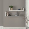 Wall Shelf Iris - White White