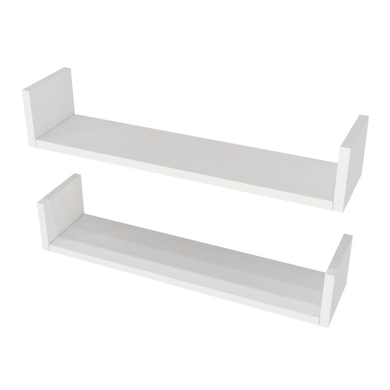 Wall Shelf Iris - White White