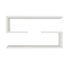 Wall Shelf Jenika - White White