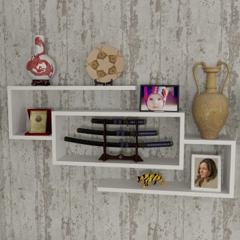 Wall Shelf Janison - White White