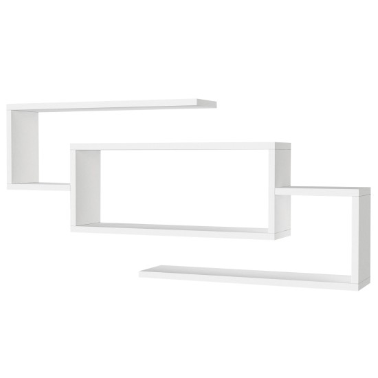 Wall Shelf Janison - White White Wall Shelf Janison - White White
