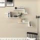 Wall Shelf Lowa - White White Wall Shelf Lowa - White White