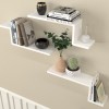Wall Shelf Lowa - White White