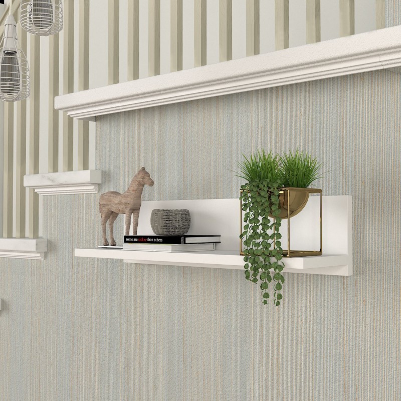 Wall Shelf Novella K5 - White White