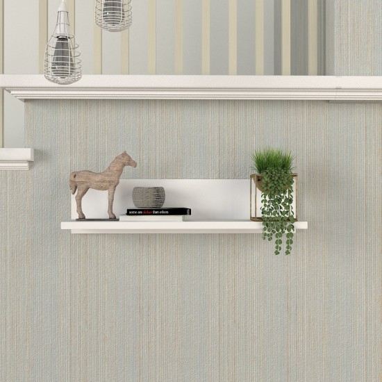 Wall Shelf Novella K5 - White White Wall Shelf Novella K5 - White White