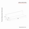 Wall Shelf Novella K5 - White White