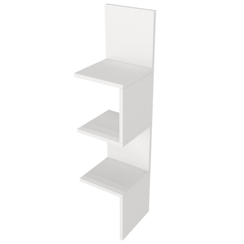 Hanah Home Wall Shelf Corner - White White