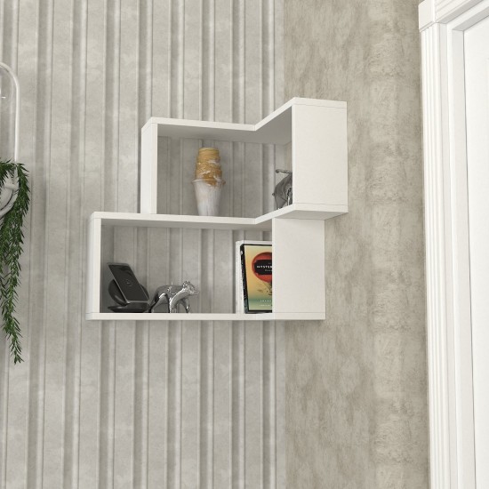 Wall Shelf Bulut - White White Wall Shelf Bulut - White White