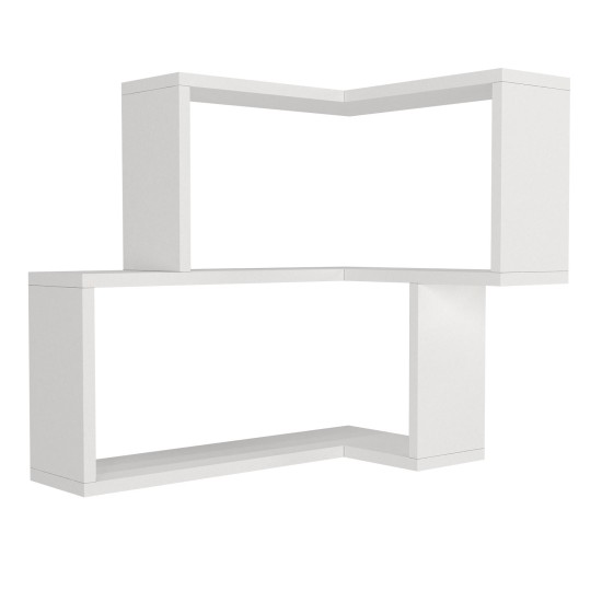 Wall Shelf Bulut - White White Wall Shelf Bulut - White White
