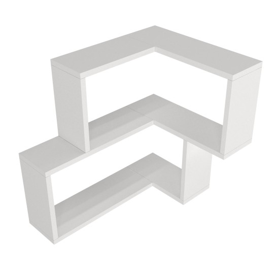 Wall Shelf Bulut - White White Wall Shelf Bulut - White White